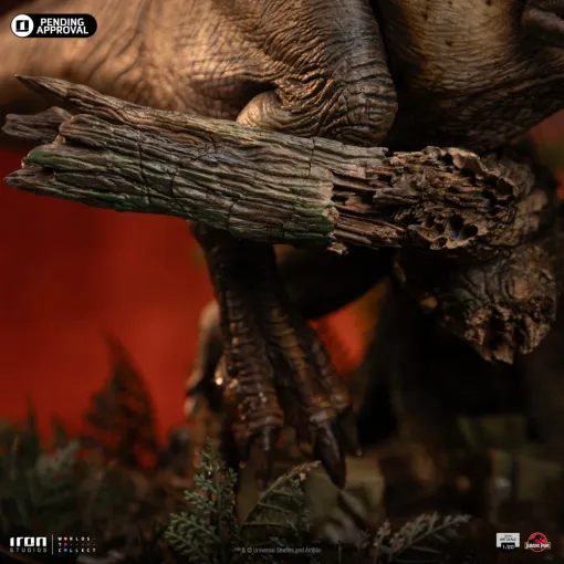 Jurassic Park T-Rex Chase 1/20 Demi Art Scale Limited Edition Statue - Iron Studios - Preventa 