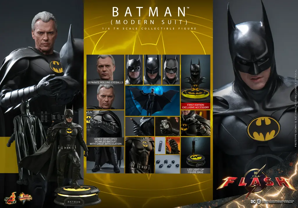 Batman (Modern Suit) - The Flash (2023) – HOT TOYS