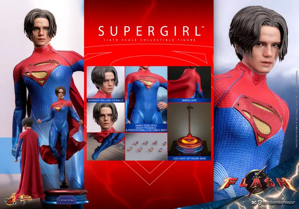 Supergirl Sixth Scale Figure – The Flash (2023) – HOT TOYS