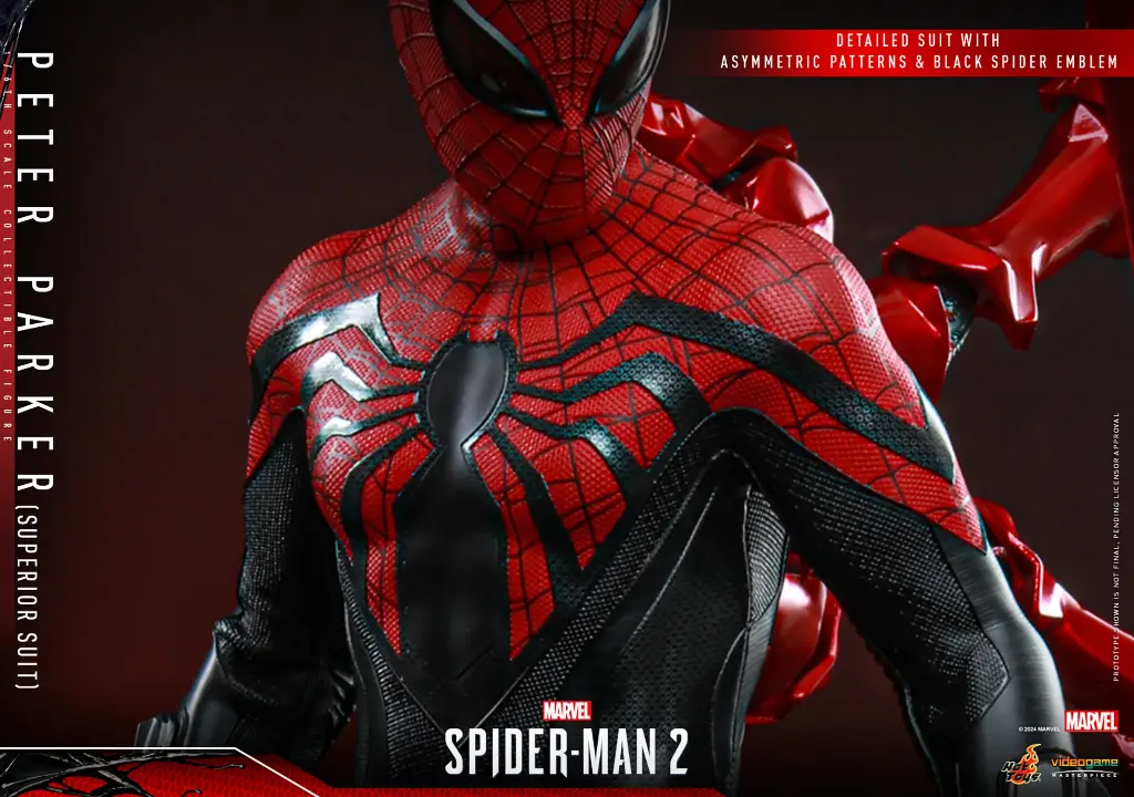 Peter Parker (Superior Suit) "Marvel's Spider-Man 2" HOT TOYS - PREVENTA