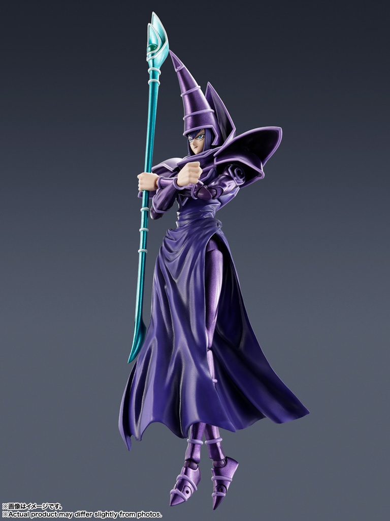 Dark Magician "Yu-Gi-Oh! Duel Monsters" S.H.Monsterarts - BANDAI 