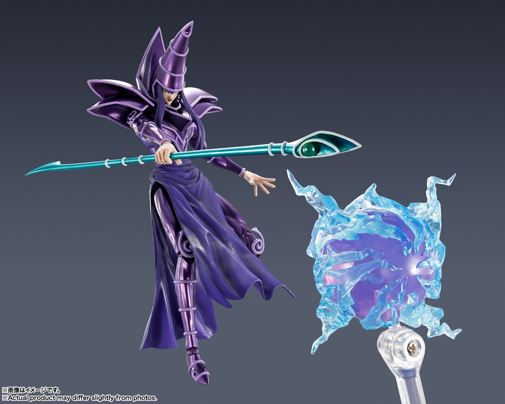Dark Magician "Yu-Gi-Oh! Duel Monsters" S.H.Monsterarts - BANDAI 