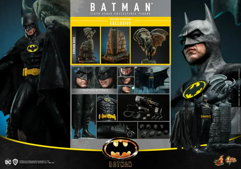 Batman (Deluxe Version) 1989 HOT TOYS - PREVENTA