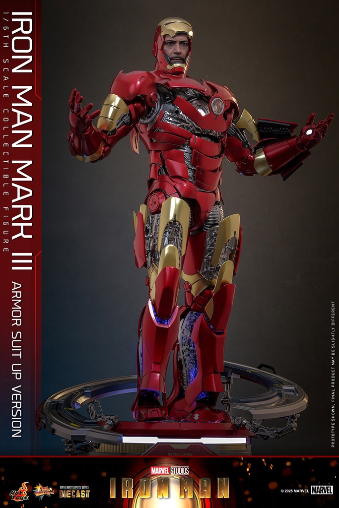 Iron Man Mark III (Armor Suit Up Version) "Iron Man 2008" HOT TOYS – PREVENTA