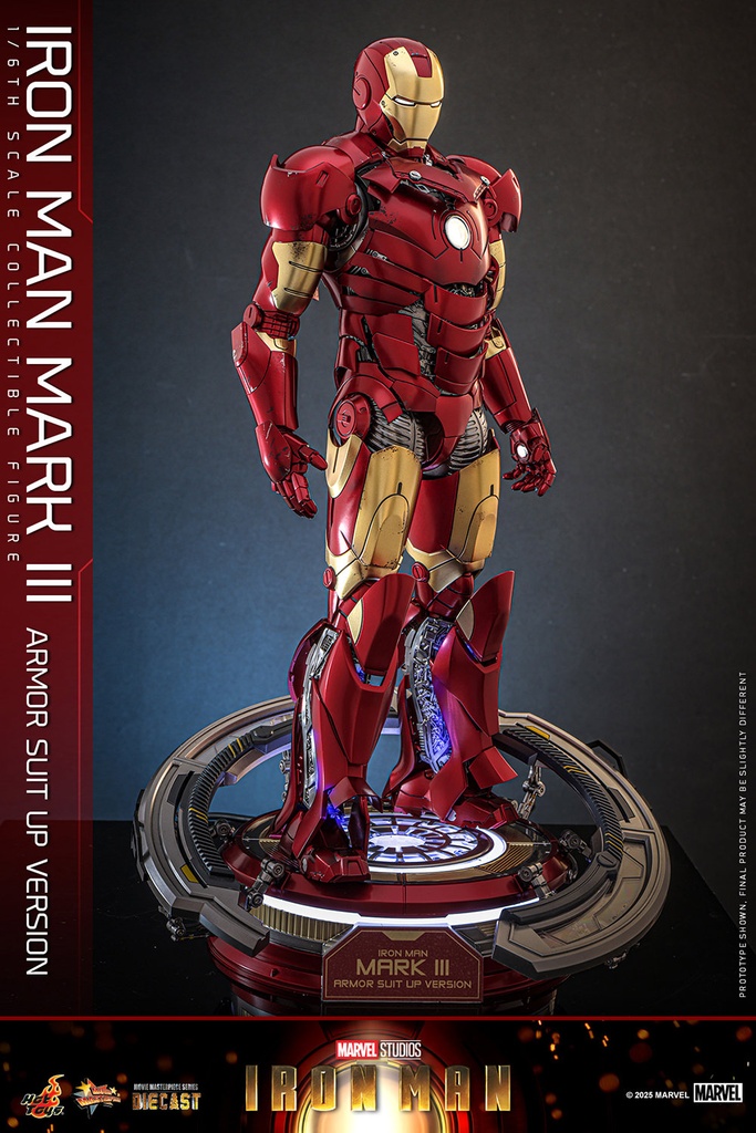  Iron Man Mark III (Armor Suit Up Version) "Iron Man 2008" HOT TOYS – PREVENTA