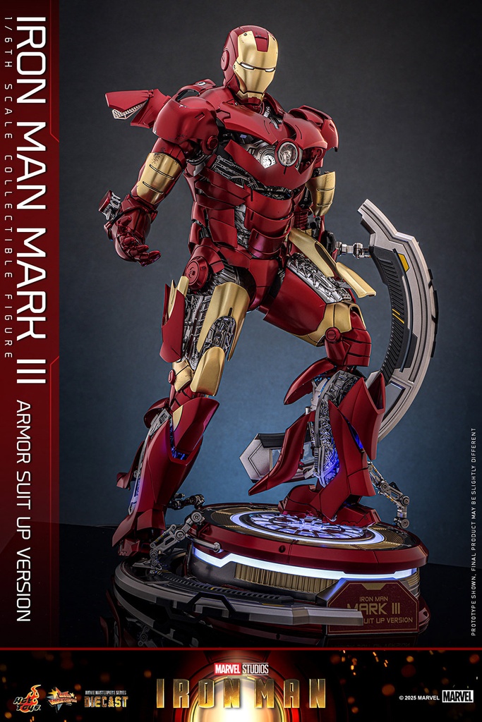  Iron Man Mark III (Armor Suit Up Version) "Iron Man 2008" HOT TOYS – PREVENTA