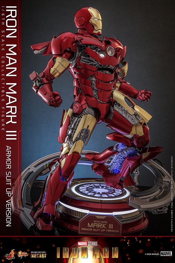  Iron Man Mark III (Armor Suit Up Version) "Iron Man 2008" HOT TOYS – PREVENTA