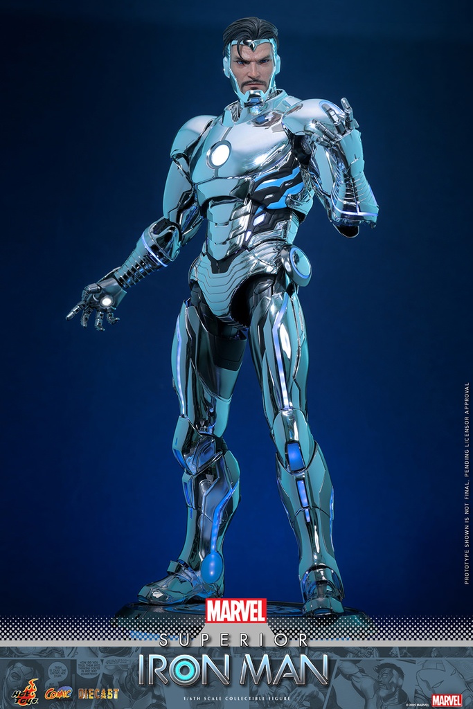 Superior Iron Man "Marvel Comics" HOT TOYS – PREVENTA