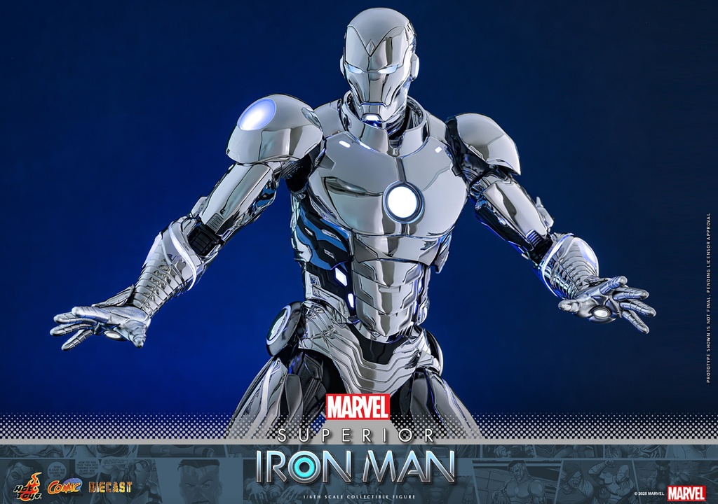 Superior Iron Man "Marvel Comics" HOT TOYS – PREVENTA