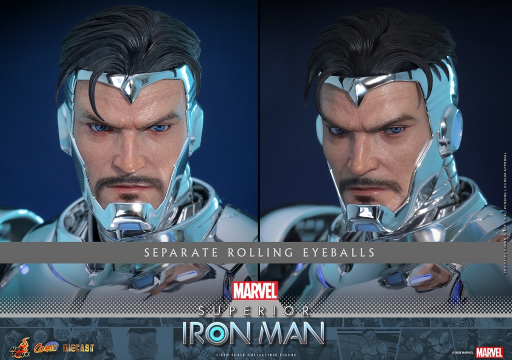 Superior Iron Man "Marvel Comics" HOT TOYS – PREVENTA