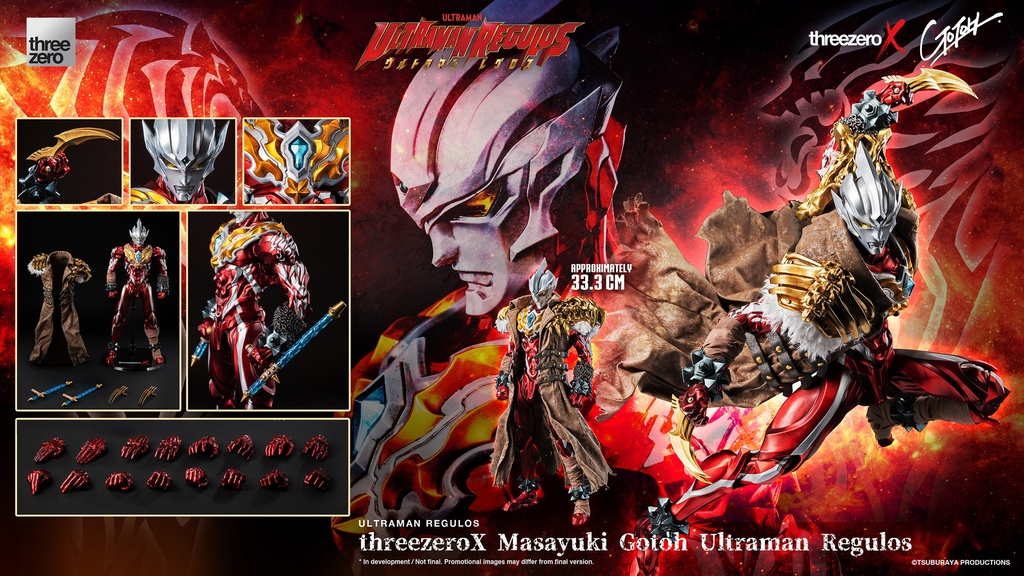 Masayuki Gotoh Ultraman Regulos “Ultraman” THREEZERO – PREVENTA 