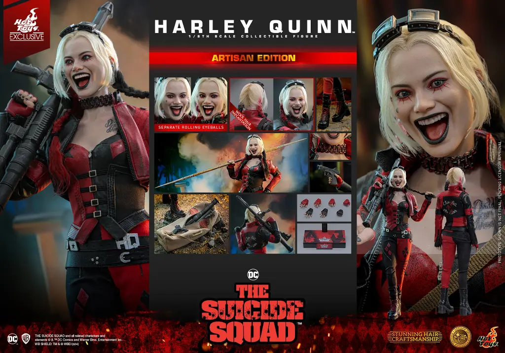  Harley Quinn (Artisan Edition) "The Suicide Squad" HOT TOYS – PREVENTA