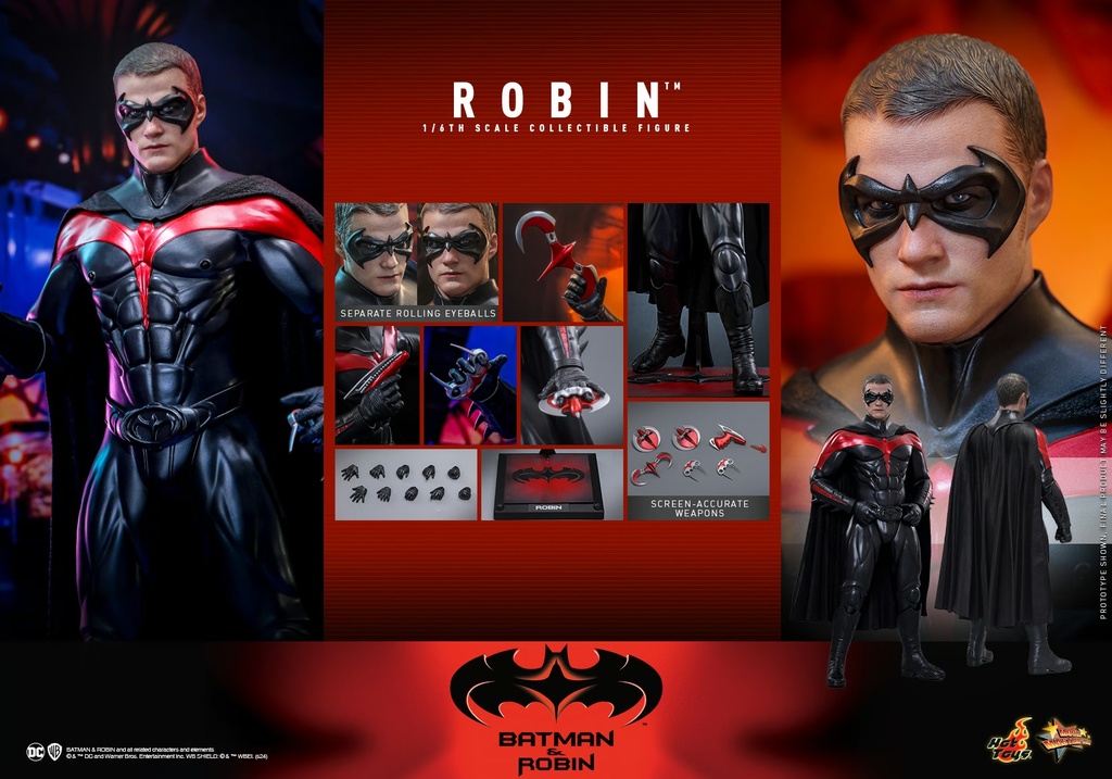 Robin  "Batman y Robin 1997" – HOT TOYS - PREVENTA 