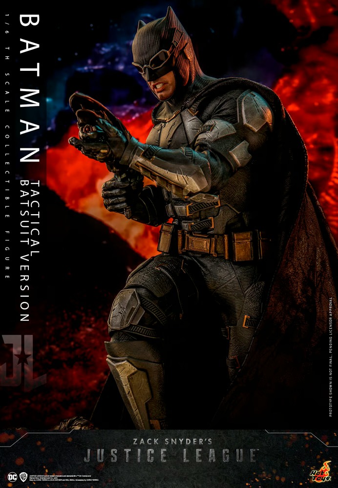 Batman (Tactical Batsuit Version) Zack Snyder's Justice League - HOT TOYS