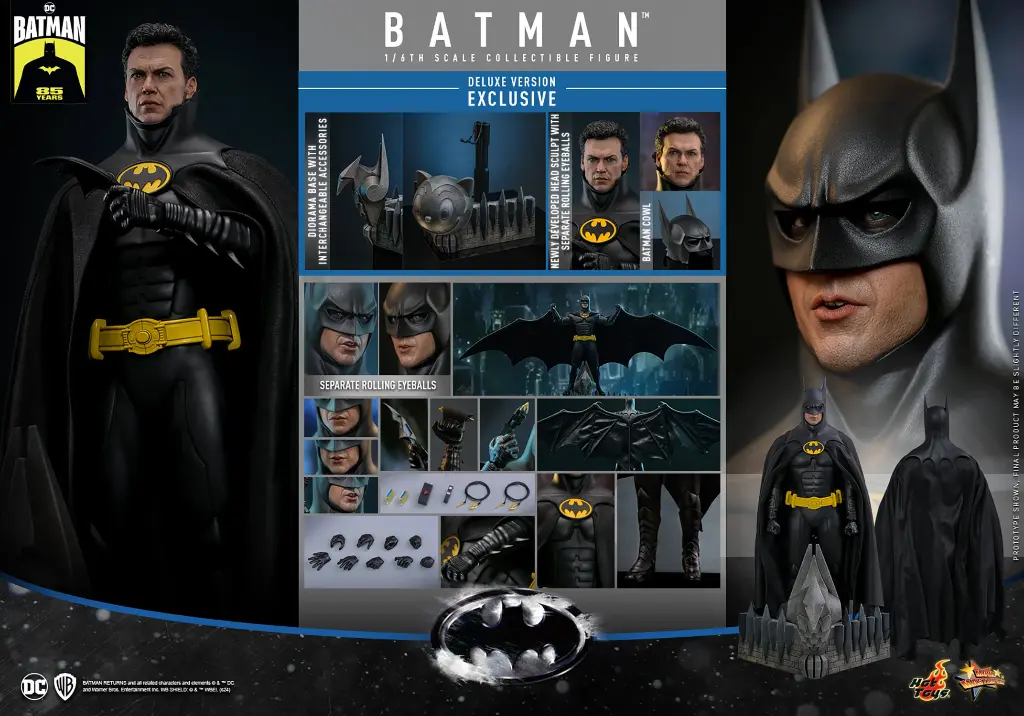 Batman (Deluxe Version) – Batman Returns 1992 – HOT TOYS – PREVENTA
