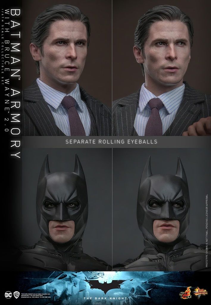 Batman Armory with Bruce Wayne (2.0 ) – HOT TOYS - PREVENTA