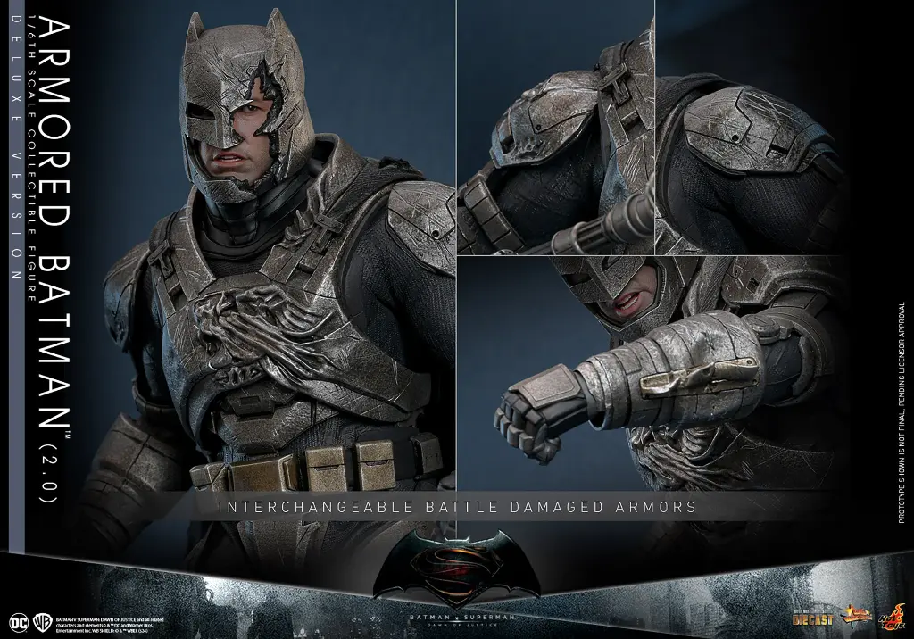 Armored Batman (2.0) (Deluxe Version) Batman vs Superman - HOT TOYS - PREVENTA