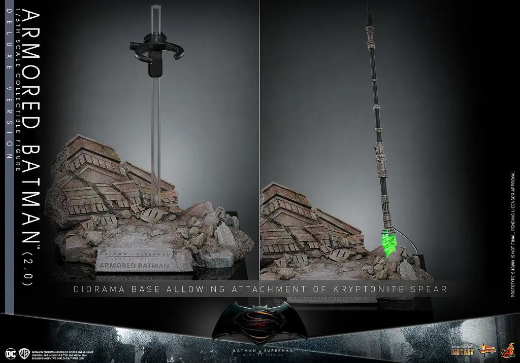 Armored Batman (2.0) (Deluxe Version) Batman vs Superman - HOT TOYS - PREVENTA