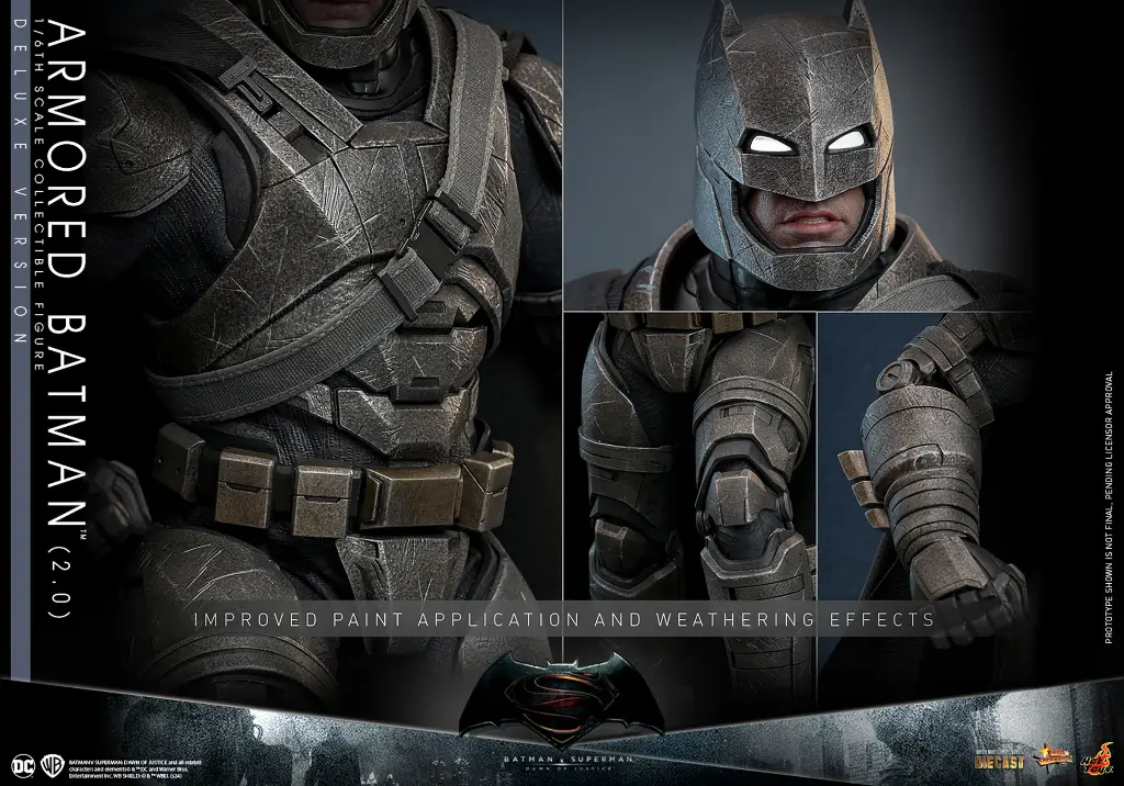 Armored Batman (2.0) (Deluxe Version) Batman vs Superman - HOT TOYS - PREVENTA