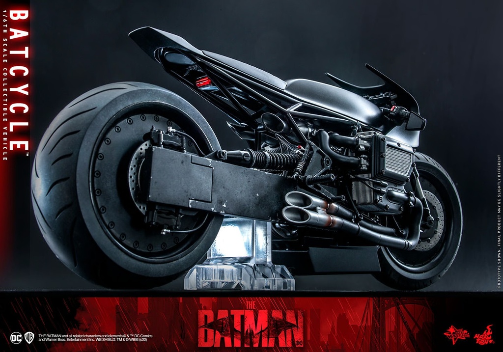 Batcycle Sixth Scale Accessory 1/6 Set Movie The Batman - HOT TOYS