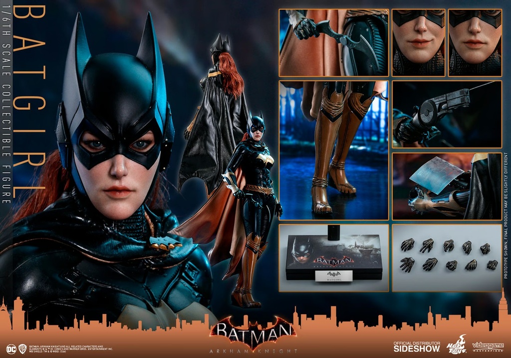 Batgirl Video Game Masterpiece Series - Batman: Arkam Knight - HOT TOYS