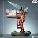 Luke Skywalker & X-Wing Red Five Standing Premium Format - SIDESHOW - PREVENTA