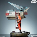 Luke Skywalker & X-Wing Red Five Standing Premium Format - SIDESHOW - PREVENTA