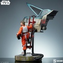 Luke Skywalker & X-Wing Red Five Standing Premium Format - SIDESHOW - PREVENTA