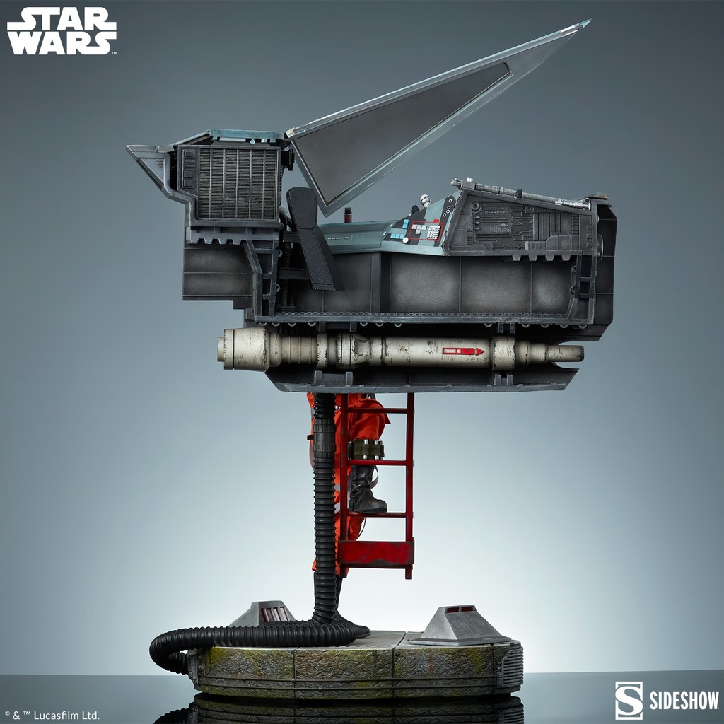 Luke Skywalker & X-Wing Red Five Standing Premium Format - SIDESHOW - PREVENTA