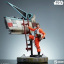 Luke Skywalker & X-Wing Red Five Standing Premium Format - SIDESHOW - PREVENTA