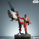 Luke Skywalker & X-Wing Red Five Standing Premium Format - SIDESHOW - PREVENTA