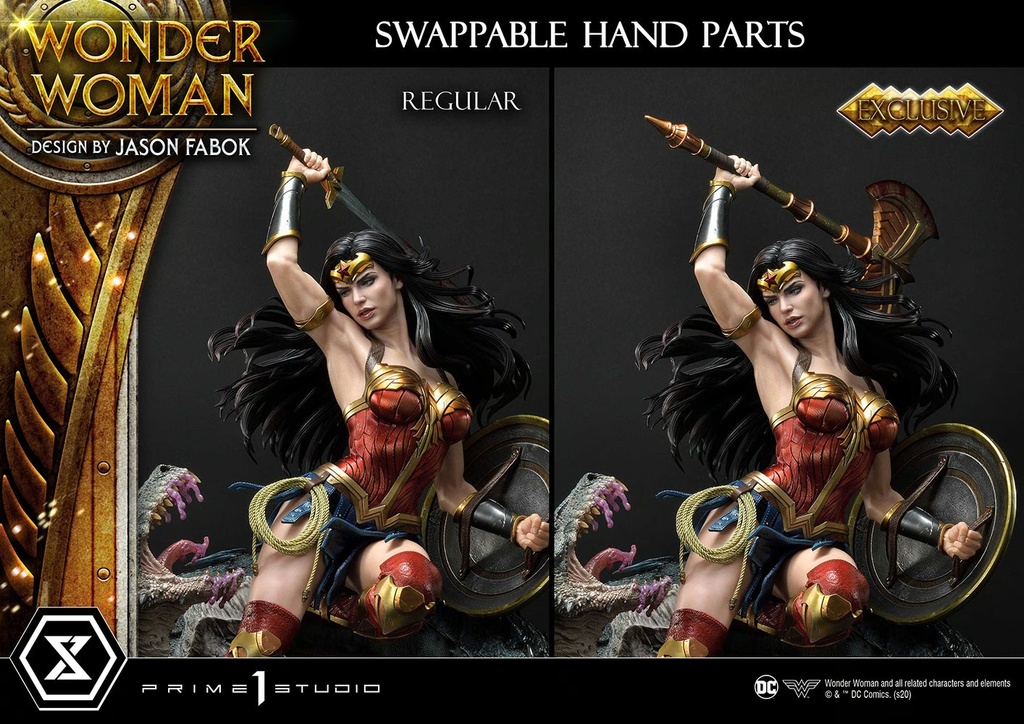 Wonder Woman VS Hydra 1:3 Scale Statue Exclusive - PRIME 1