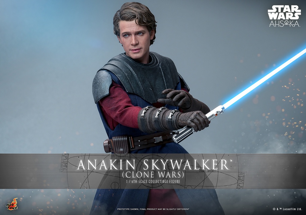 Anakin Skywalker Star Wars: Clone Wars - HOT TOYS - PREVENTA