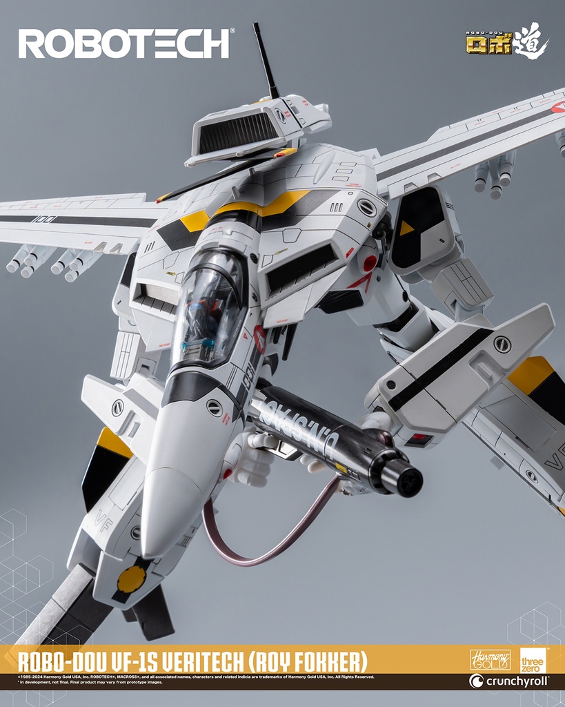 ROBO-DOU VF-1S Veritech (Roy Fokker) Robotech THREEZERO
