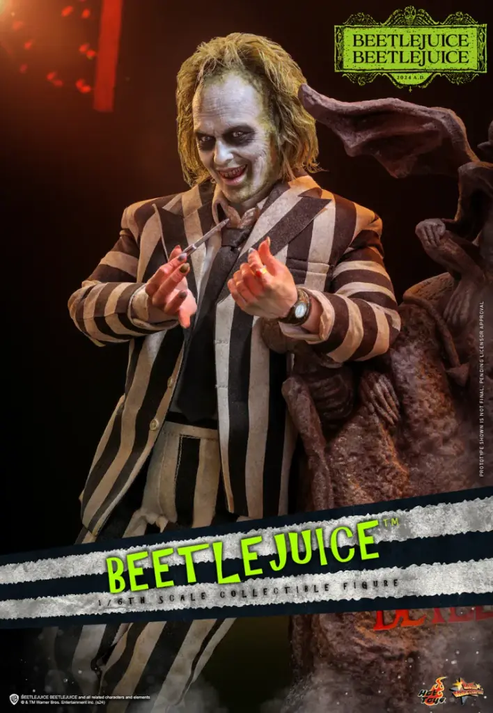 Beetlejuice “Beetlejuice Beetlejuice 2024” – HOT TOYS – PREVENTA