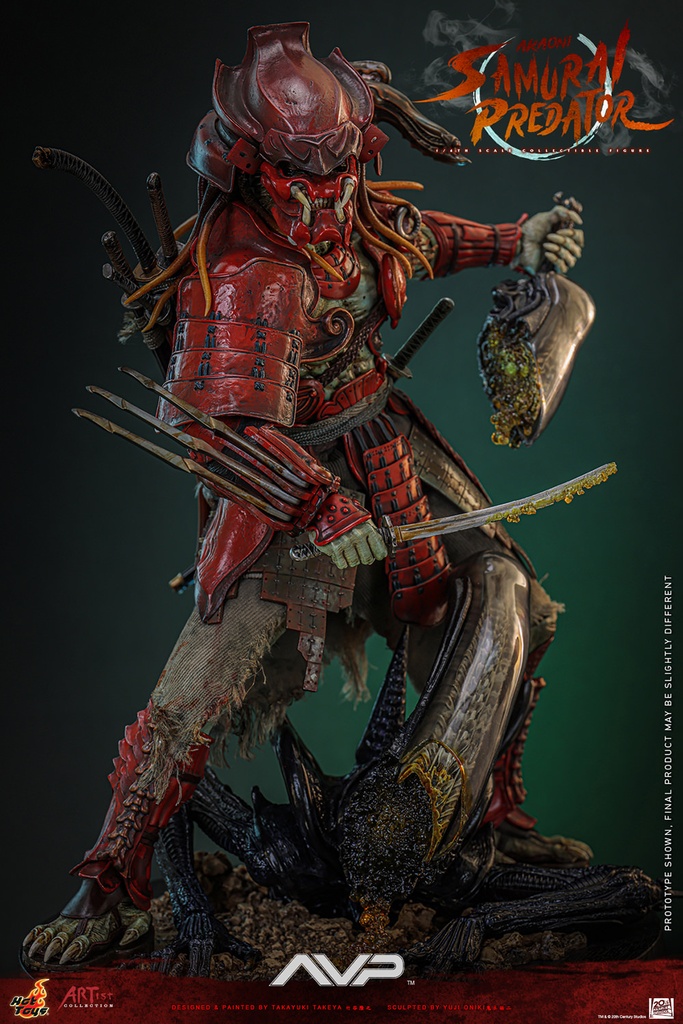Akaoni Samurai Predator "Alien vs. Predator" Collector Edition – HOT TOYS – PREVENTA