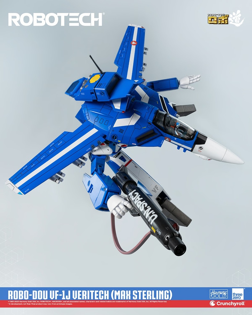 ROBO-DOU VF-1J Veritech (Max Sterling) "Robotech" THREEZERO – PREVENTA
