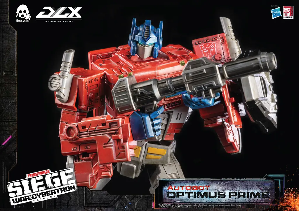 Optimus Prime DLX "TRANSFORMERS: WAR FOR CYBERTRON TRILOGY" - THREEZERO – PREVENTA