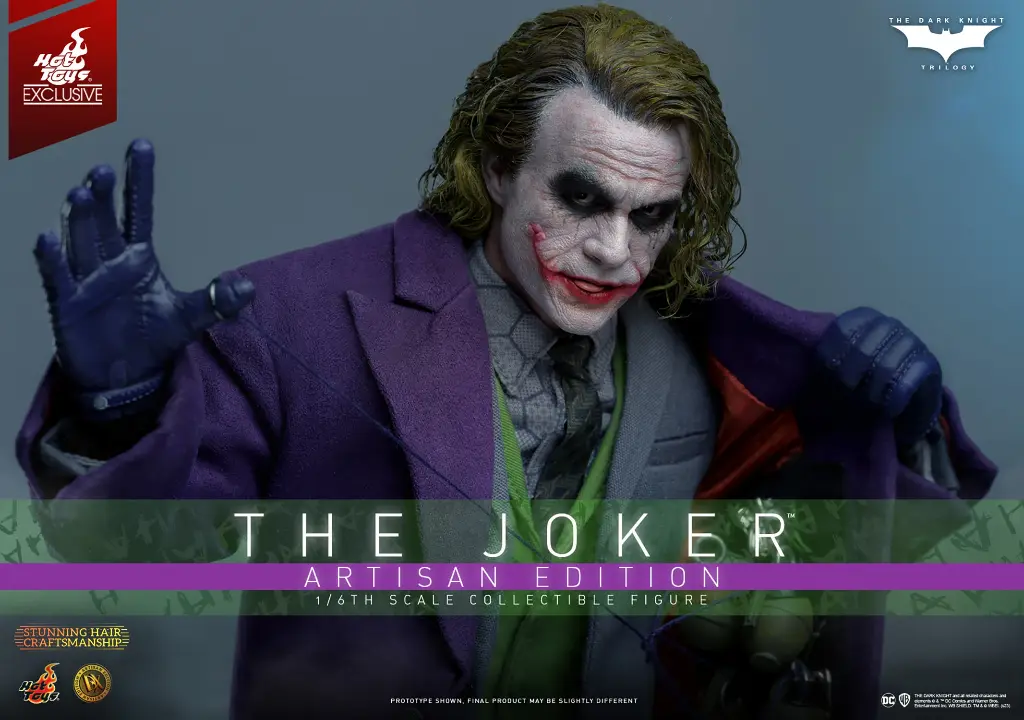 The Joker Artisan Edition "Batman The Dark Knight DX33AE" HOT TOYS – PREVENTA