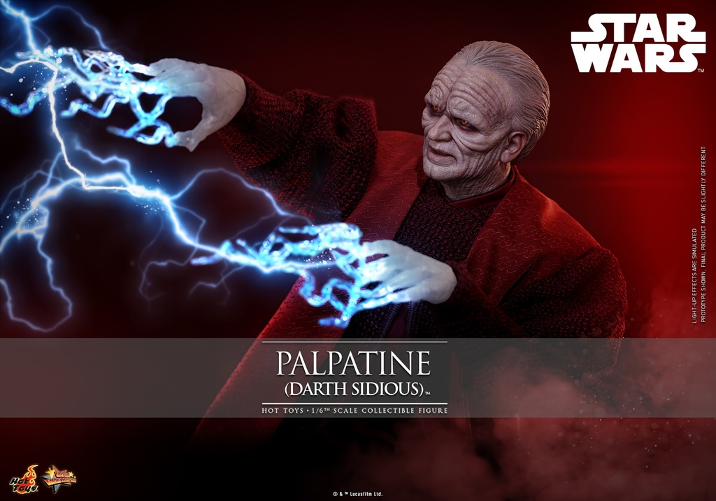 Palpatine (Darth Sidious)"Star Wars Episode III: Revenge of the Sith" HOT TOYS - PREVENTA 