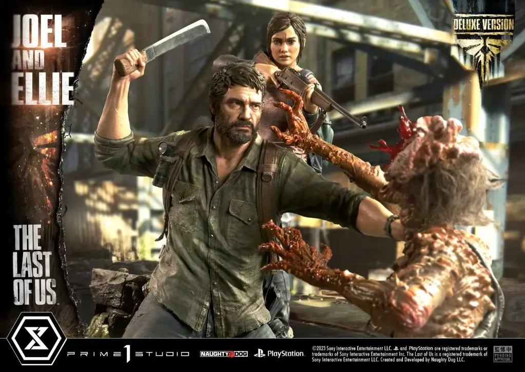 Joel & Ellie (Deluxe Version) Quarter Scale Statue "The Last of Us" PRIME 1 - PREVENTA 