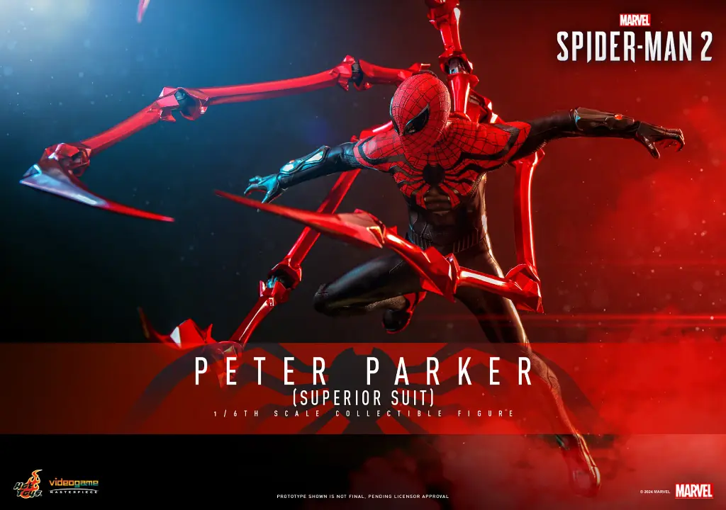Peter Parker (Superior Suit) "Marvel's Spider-Man 2" HOT TOYS - PREVENTA