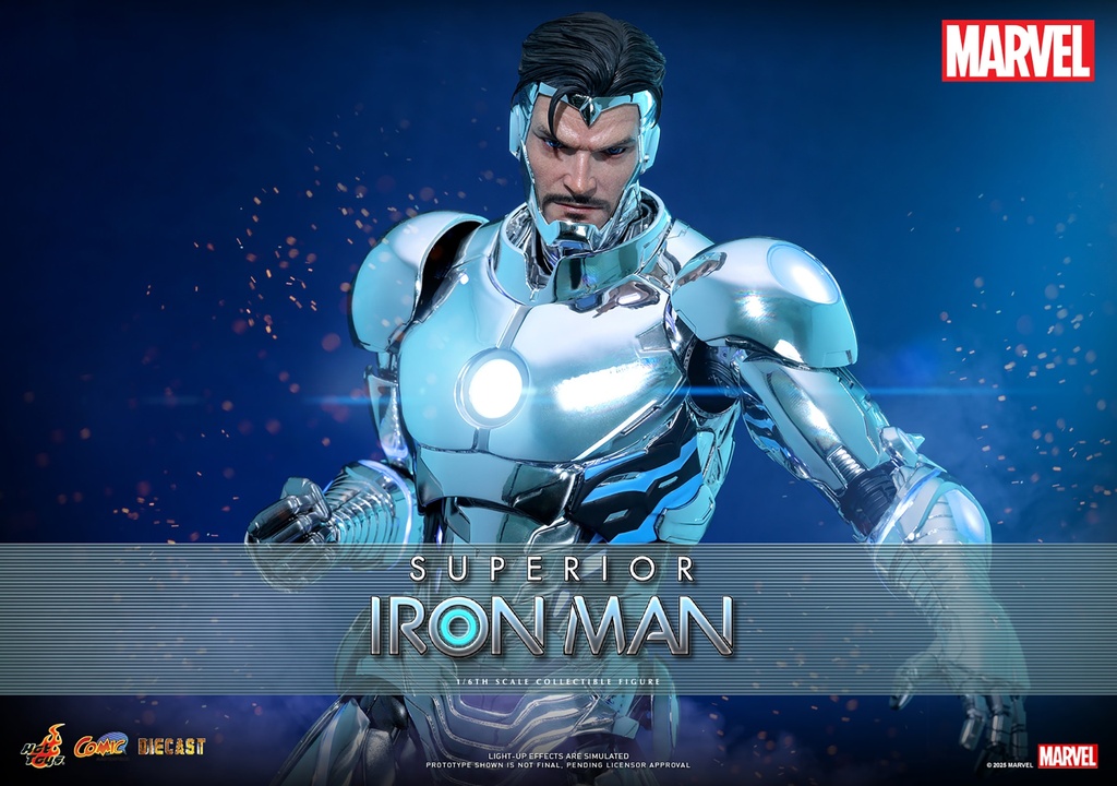 Superior Iron Man "Marvel Comics" HOT TOYS – PREVENTA