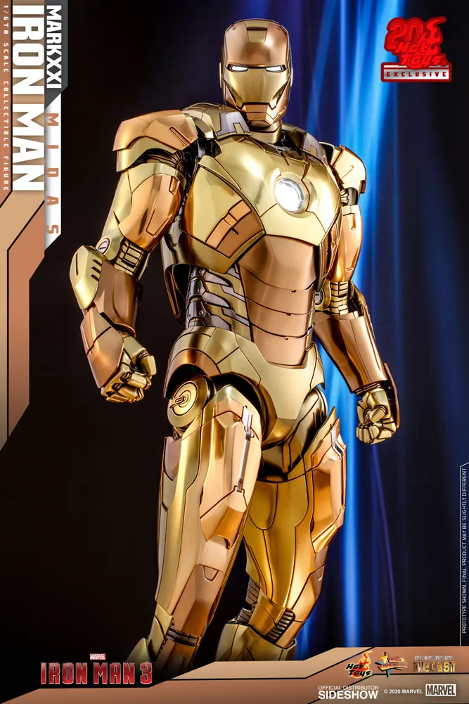 Iron Man Mark XXI (Midas) Exclusive Diecast - HOT TOYS