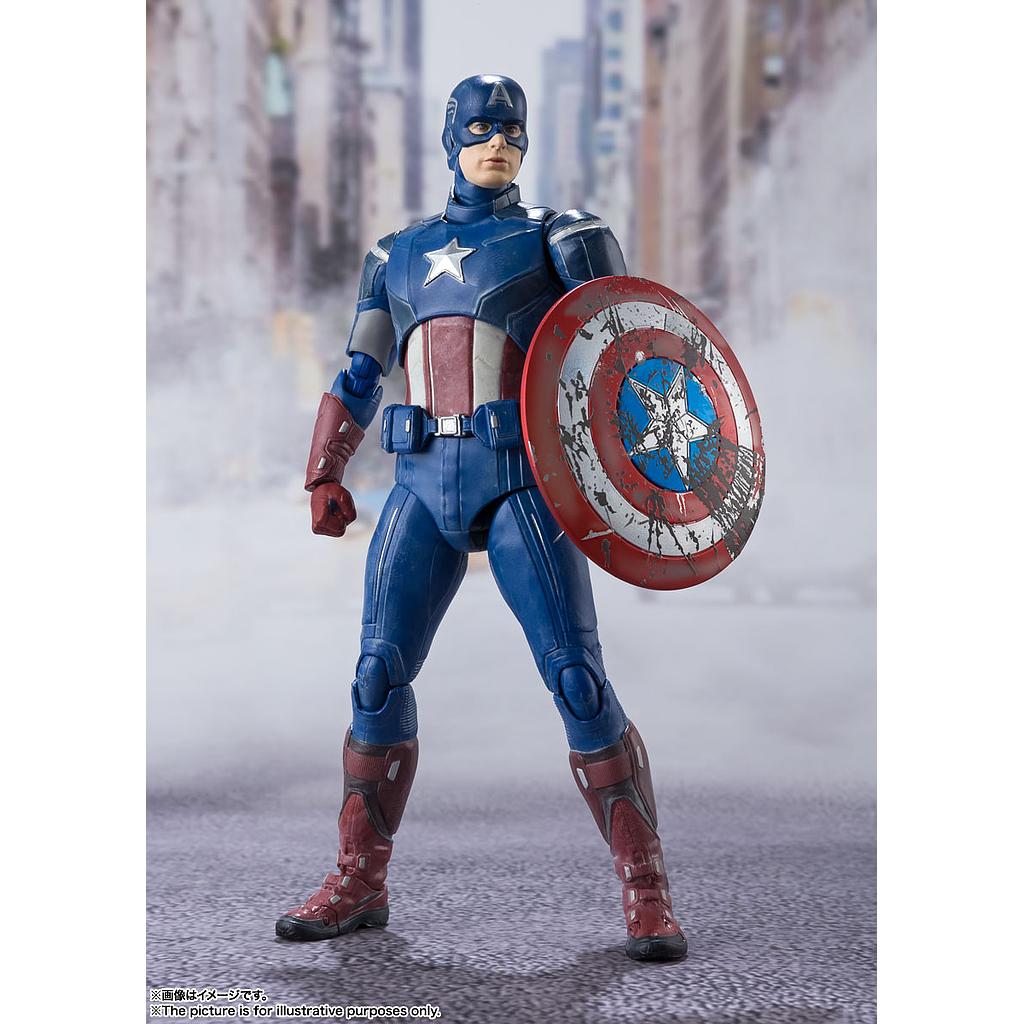 Capitan America Avengers Assemble Edition SH Figuarts- BANDAI
