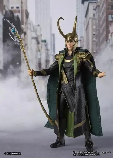 [4573102595829] Loki Avengers Bandai Tamashii Nations SH Figuarts - BANDAI