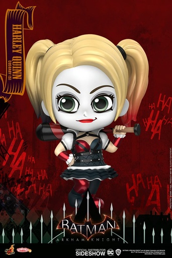 [4895228602305] Harley Quinn Cosbaby(s) Bobble-Head - Batman: Arkham Knight - HOT TOYS