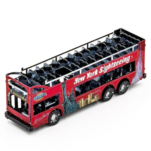 [032309011692] BIG APPLE TOUR BUS - MMS169 - METAL EARTH