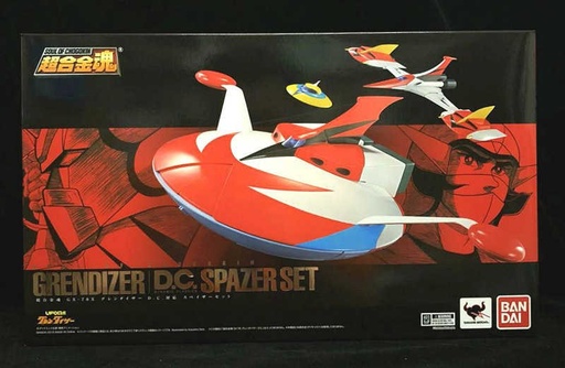 [4549660239390] GX-76U Grendizer D.C. Spazer Set UFO Robot Grendizer Soul Of Chogokin - BANDAI