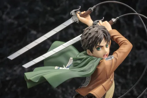 [190526036789] Eren Yeager (Renewal Package Variant) Statue - KOTOBUKIYA